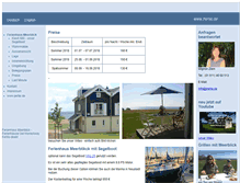 Tablet Screenshot of ferienhaus-meerblick.perlie.de